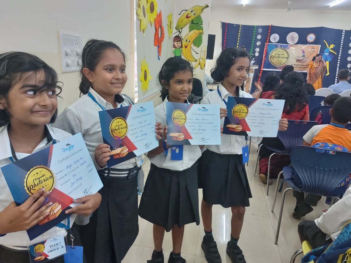 Chrysalis High Rhetorica winners 2022