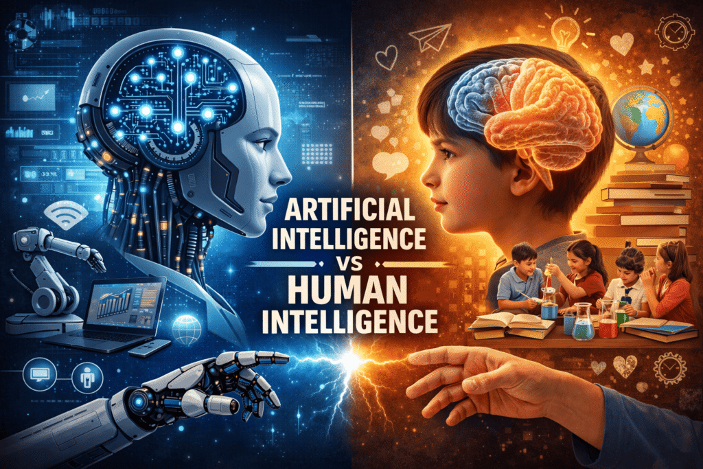 artificial intelligence vs human intelligence