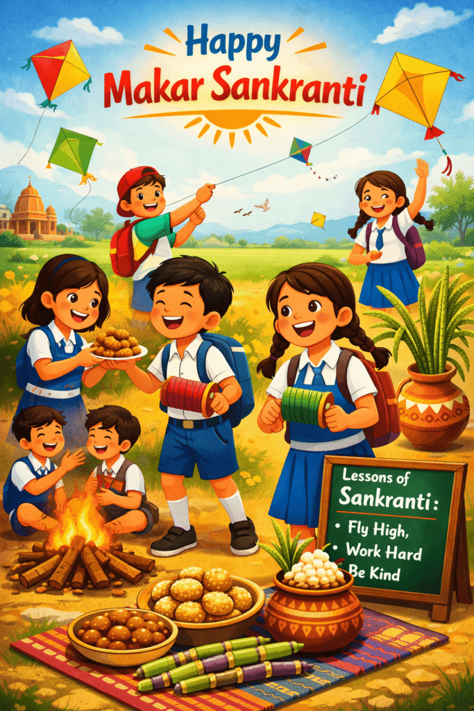 celebration of makar sankranti